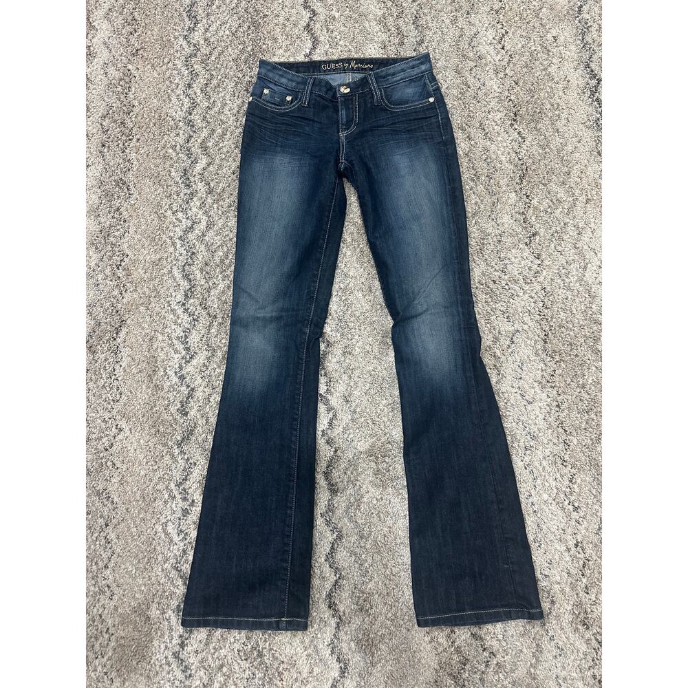 Guess By Marciano Blue Washed Boot Cut Jeans Women’s Size 26